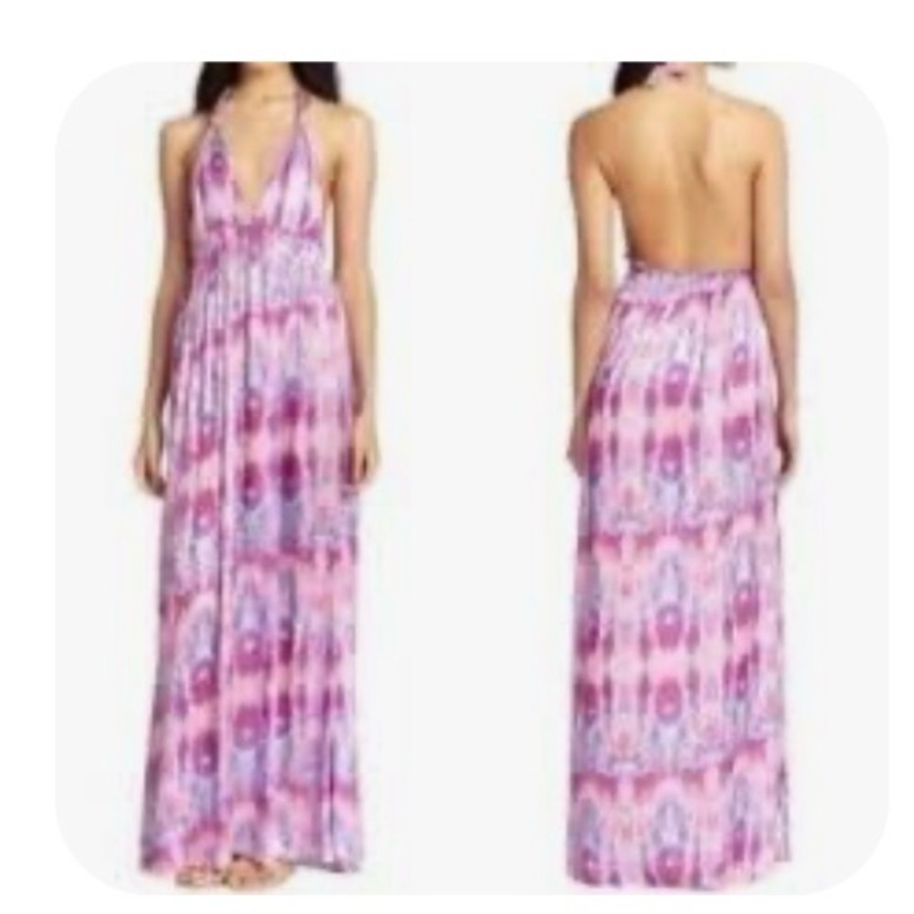 LoveShackFancy halter dress